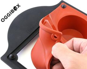 img 2 attached to Oggibox 6 Ячеек Силиконовая Кекса Маффиновая Форма