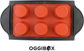 img 3 attached to Oggibox 6 Ячеек Силиконовая Кекса Маффиновая Форма