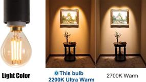 img 1 attached to 🕯️ Filament Candelabra Incandescent Replacement by Panledo
