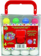 crafty dab kids shimmer paint painting, drawing & art supplies logo