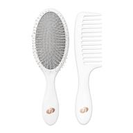 t3 micro detangle duo brush logo