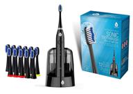 pursonic s750 sonic smartseries electronic power rechargeable battery toothbrush in black: advanced dental care at your fingertips! logo