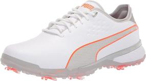 img 4 attached to 💜 White Gray Violet Men's PUMA Proadapt Delta Shoes