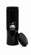 🪥 black g.b.s shaving brush canister & travel case tube - fits most shaving brushes, convenient & essential holder for all brush types logo