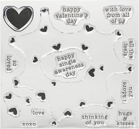 img 1 attached to 🤗 Hugs & Kisses Turnabout - Concord & 9th Clear Stamps, 4x4