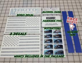 img 3 attached to Az Auto Graphics American Sticker Exterior Accessories