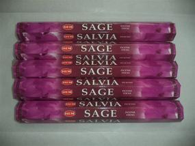 img 1 attached to 🌿 Experience the Serenity with HEM Sage 100 Incense Sticks (5 X 20 Stick Packs)