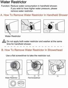 img 1 attached to Ana Bath SS5159CCP Function Showerhead