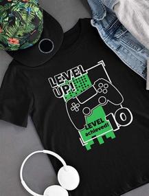 img 2 attached to 🎮 Ultimate Gaming Birthday Shirt: X-Large Boys' Clothing for Gamers