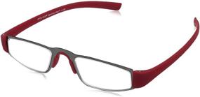 img 4 attached to 🕶️ OPTX 20/20 Men's Polar Rectangular Reading Glasses: Superior Clarity and Style