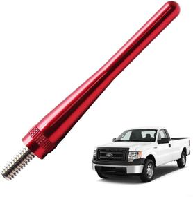 img 4 attached to JAPower Ford F-150 2009-2019 Replacement Antenna - 3.2 inches, Red - Enhanced for SEO