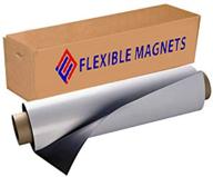 🧲 flexible magnet sheet with adhesive (2' x 5') - perfect for diy home, office, auto, shop, and crafts projects logo