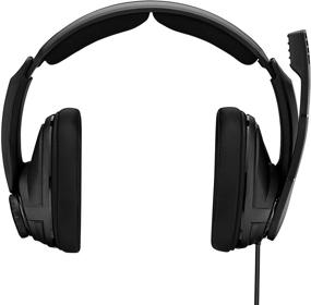 img 3 attached to Sennheiser GSP 302 Gaming Headset: Noise-Cancelling Mic, Flip-to-Mute, Memory Foam Pads, for PC, Mac, Xbox One, PS4, Nintendo Switch, Smartphones