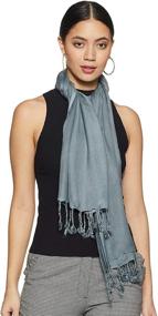 img 4 attached to 🧣 Stylore Lightweight Viscose Scarf Shawl for Women - Large Wrap Ideal for Any Season