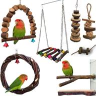 duvindd parakeet hanging natural hammock logo