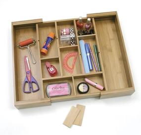 img 2 attached to Lipper International 8882 Expandable Organizer