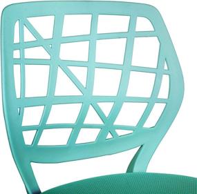 img 2 attached to FurnitureR Writing Adjustable H29 5 34 2 Turquoise Furniture