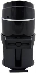 img 2 attached to 🚗 Portable Mini Car & Travel Cool Mist Humidifier with Plug-in Adapter, 5.7 Inch Tall, Black - Canary Products