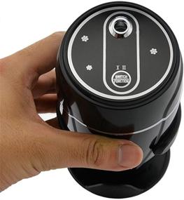 img 1 attached to 🚗 Portable Mini Car & Travel Cool Mist Humidifier with Plug-in Adapter, 5.7 Inch Tall, Black - Canary Products