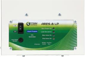 img 2 attached to 🔥 Titan Controls Ares 8 CO2 Generator - LP, 21.2 CUFT/HR, 8 Burner, White