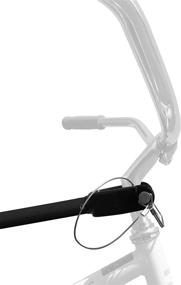img 2 attached to 🚲 Adjustable Cross-Bar Top Tube Adapter for Retrospec Bike Rack