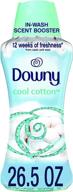 downy wash scent booster cotton household supplies logo