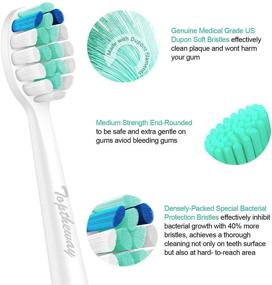 img 1 attached to Toptheway Phillips Sonicare Toothbrush Heads - 8 Pack, DiamondClean & Protectiveclean Compatible