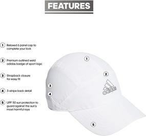 img 2 attached to 🧢 adidas Women's Superlite Trainer Performance Cap with Adjustable Fit