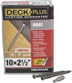 img 2 attached to 🔩 Hillman Fasteners 48439 Screws: Superior Quality and Versatility for All Your Fixing Needs