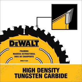 img 2 attached to 🔪 DEWALT DWA171424: High-Performance 7-1/4-Inch Circular Saw Blade - 24 Teeth