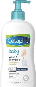 img 5 attached to 👶 Cetaphil Baby Wash & Shampoo: Tear Free, Organic Calendula Formula, Paraben & Mineral Oil Free | 13.5 Fl. Oz