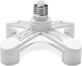 img 4 attached to Expand Your Lighting Options with JACKYLED Light Bulb Socket Adapter: Ideal for Industrial Electrical Applications