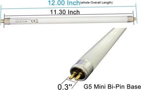 img 3 attached to Optimal Replacement Linear Fluorescent Black Light for Enhanced Illumination