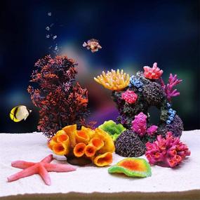 img 1 attached to Danmu Polyresin Ornaments Aquarium Decoration Fish & Aquatic Pets in Aquarium Decor