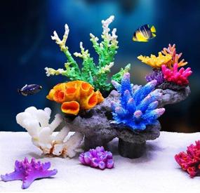img 2 attached to Danmu Polyresin Ornaments Aquarium Decoration Fish & Aquatic Pets in Aquarium Decor