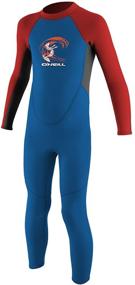 img 4 attached to 👶 O'Neill Reactor-2 2mm Back Zip Full Toddler Wetsuit