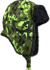 img 3 attached to 🧢 Comfortable and Stylish: NIce Caps Little Trapper Digital Boys' Accessories