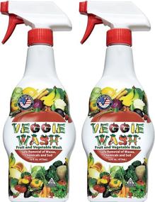 img 4 attached to 🥦 Veggie Wash Fruit & Vegetable Wash: 16-Fluid Ounce, Pack of 2 - Effective Cleaning Solution for Produce