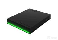 img 1 attached to 💾 Seagate 2TB Game Drive for Xbox - Portable External Hard Drive, USB 3.2 Gen 1, Black with Built-in Green LED Bar, Certified for Xbox, Includes 3-Year Rescue Services (STKX2000400) review by Kelsey Brown