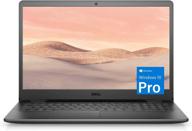 💻 2021 ноутбук dell inspiron 15 3000 - 15.6" hd дисплей, intel n4020 двухъядерный, 8 гб ram, 256 гб ssd, веб-камера, hdmi, bluetooth, wi-fi, черный, windows 10 pro логотип
