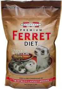 img 4 attached to 🐾 2-Pack of Marshall Premium Ferret Diet Food, 4 Pounds