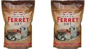 img 3 attached to 🐾 2-Pack of Marshall Premium Ferret Diet Food, 4 Pounds