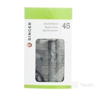 img 1 attached to 🧵 SINGER 01125 Assorted Hand Needles - Betweens, Chenille, Darners, Embroidery, Sharps & Tapestry, Assorted Sizes - 45 Count review by Nicole Mcleod