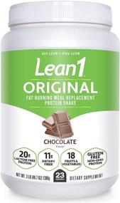 img 3 attached to 🍫 LE AN1 Chocolate Protein Powder Meal Replacement Shakes By Nutrition 53, Lactose & Gluten-Free with Green Coffee Bean Extract, 23 Serving Tub - 48.7 oz