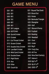 img 2 attached to Arachnid Cricket Pro 800 Electronic Dartboard: Enhanced Durability and Playability with NylonTough Segments, Micro-thin Dividers, and Reduced Bounce-outs