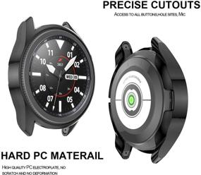 img 3 attached to [5+5 Pack] Compatible For Samsung Galaxy Watch 4 40Mm Screen Protector Case