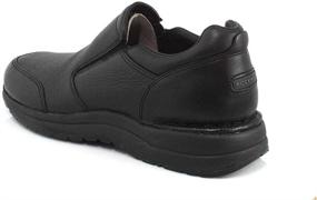 img 2 attached to Rockport Mens Double Black Slip Men's Shoes in Loafers & Slip-Ons