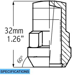 img 3 attached to Chrome Wheel Locks Thread Include