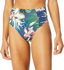 img 3 attached to Blanca Womens Shirred Swimsuit Tropical Women's Clothing