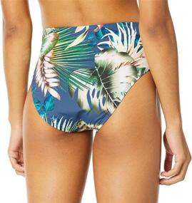 img 1 attached to Blanca Womens Shirred Swimsuit Tropical Women's Clothing